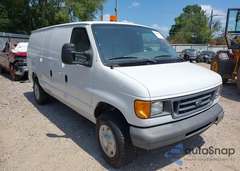 2007 Ford E-250 Commercial/Recreational z USA, uszkodzony, nr VIN 1FTNE24W07DB07666
